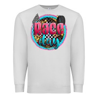 Dove Grey race day Premium Sweatshirt - Zillion Design Studio
