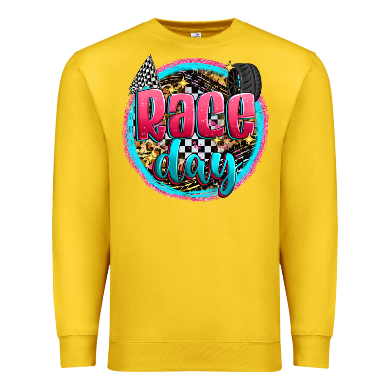 Race Day Premium Sweatshirt by Zillion Design Studio | Teevron