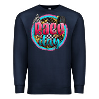 Navy race day Premium Sweatshirt - Zillion Design Studio
