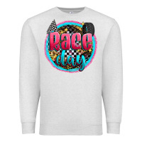 Oatmeal Heather race day Premium Sweatshirt - Zillion Design Studio
