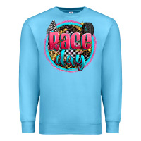 Ocean Blue race day Premium Sweatshirt - Zillion Design Studio