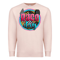 Pale Pink race day Premium Sweatshirt - Zillion Design Studio