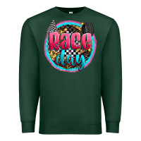 Sports Green race day Premium Sweatshirt - Zillion Design Studio
