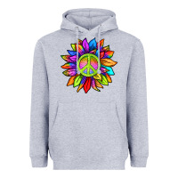 Heather Grey pride sunflower Heavyweight Hoodie - texasbilliewilder