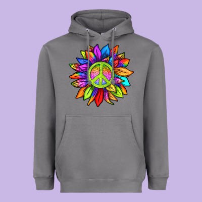Heavyweight Hoodie pride sunflower