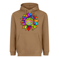 Toasted Coconut pride sunflower Heavyweight Hoodie - texasbilliewilder