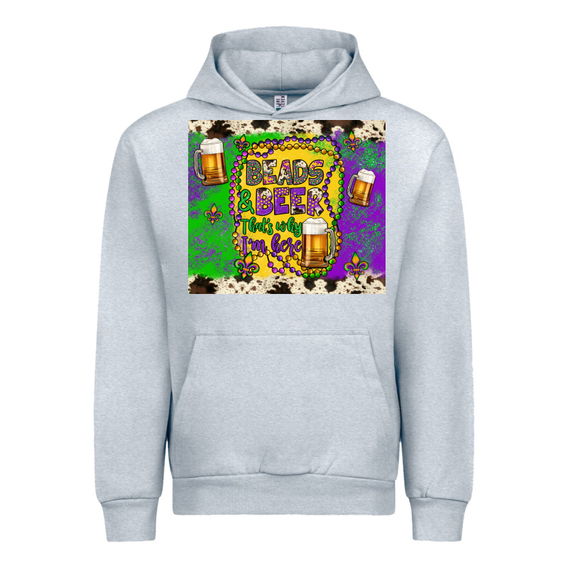 Beads & Beer That's Why I'm Here Urban Hoodie by Artiststas | Teevron