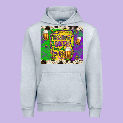 Beads & Beer That's Why I'm Here Urban Hoodie Designed By Artiststas