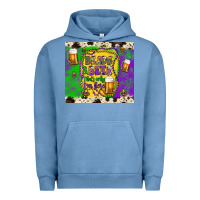 Pigment Pebble Blue beads & beer that's why i'm here Urban Hoodie - Artiststas