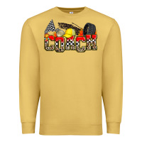 Antique Gold race coach Premium Sweatshirt - Zillion Design Studio