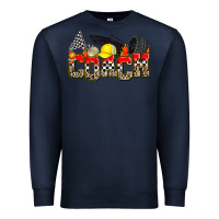 Navy race coach Premium Sweatshirt - Zillion Design Studio