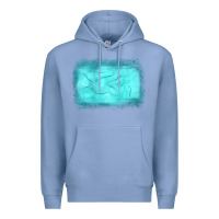 Colony Blue gemstone background Premium Hoodie - JahusDesignShop