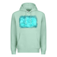 Seafoam gemstone background Premium Hoodie - JahusDesignShop
