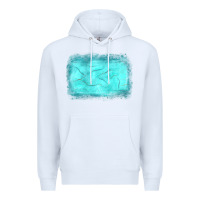 White gemstone background Premium Hoodie - JahusDesignShop