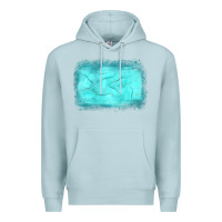 Blue Mist gemstone background Premium Hoodie - JahusDesignShop