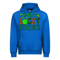 Cobalt one lucky teacher Urban Hoodie - Artiststas