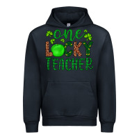 Navy one lucky teacher Urban Hoodie - Artiststas