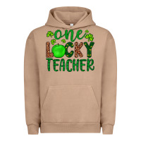 Pigment Burro one lucky teacher Urban Hoodie - Artiststas