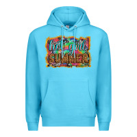 Ocean Blue hot girl summer Premium Hoodie - Artiststas