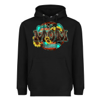 Black western mom Heavyweight Hoodie - Zillion Design Studio