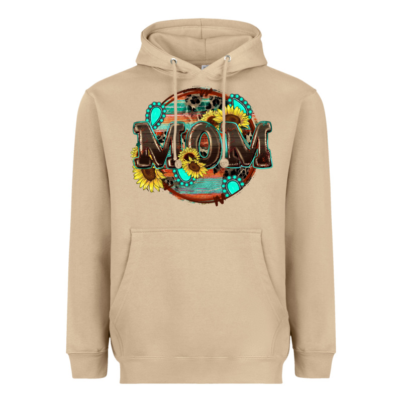 Western Mom Heavyweight Hoodie by Zillion Design Studio | Teevron
