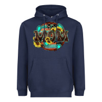Navy western mom Heavyweight Hoodie - Zillion Design Studio