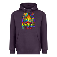 Plum pride tribe lgbtq Heavyweight Hoodie - texasbilliewilder