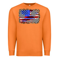 Carrot race american flag Premium Sweatshirt - Zillion Design Studio