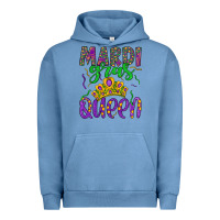 Pigment Pebble Blue mardi gras queen Urban Hoodie - Artiststas