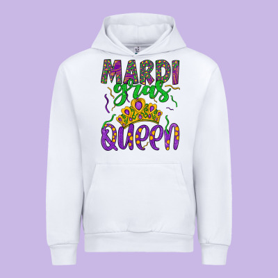 Mardi Gras Queen Urban Hoodie Designed By Artiststas