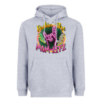 Heather Grey rockin' the mom life Heavyweight Hoodie - Zillion Design Studio