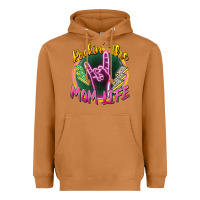 Meerkat rockin' the mom life Heavyweight Hoodie - Zillion Design Studio