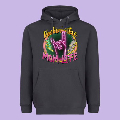Heavyweight Hoodie rockin' the mom life