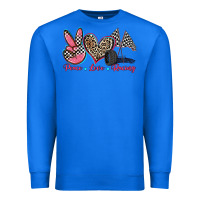 True Royal peace love racing Premium Sweatshirt - Zillion Design Studio