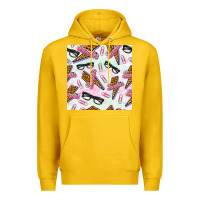 Lemon teacher thunderbolt and glasses Premium Hoodie - BundleAndBundleShop
