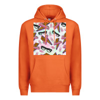 Carrot teacher thunderbolt and glasses Premium Hoodie - BundleAndBundleShop