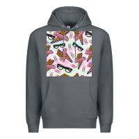 Rock teacher thunderbolt and glasses Premium Hoodie - BundleAndBundleShop