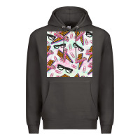 Smoke teacher thunderbolt and glasses Premium Hoodie - BundleAndBundleShop
