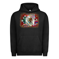Pigment Black mexico flag christmas Urban Hoodie - AdoDesignShop