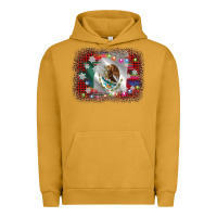 Pigment Peanut Butter mexico flag christmas Urban Hoodie - AdoDesignShop