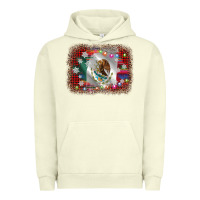 Pigment Pistachio mexico flag christmas Urban Hoodie - AdoDesignShop