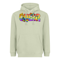 Matcha queer pride lgbtq Heavyweight Hoodie - texasbilliewilder