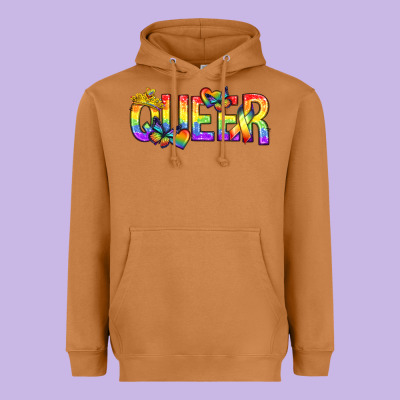 Heavyweight Hoodie queer pride lgbtq