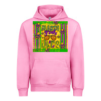 Fuchsia Pink mardi gras dude Urban Hoodie - Artiststas