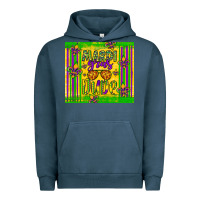 Pigment Midnight Navy mardi gras dude Urban Hoodie - Artiststas