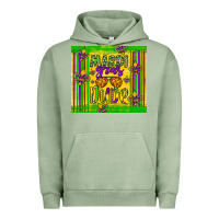 Pigment Oil Green mardi gras dude Urban Hoodie - Artiststas