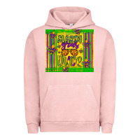 Pigment Salmon mardi gras dude Urban Hoodie - Artiststas