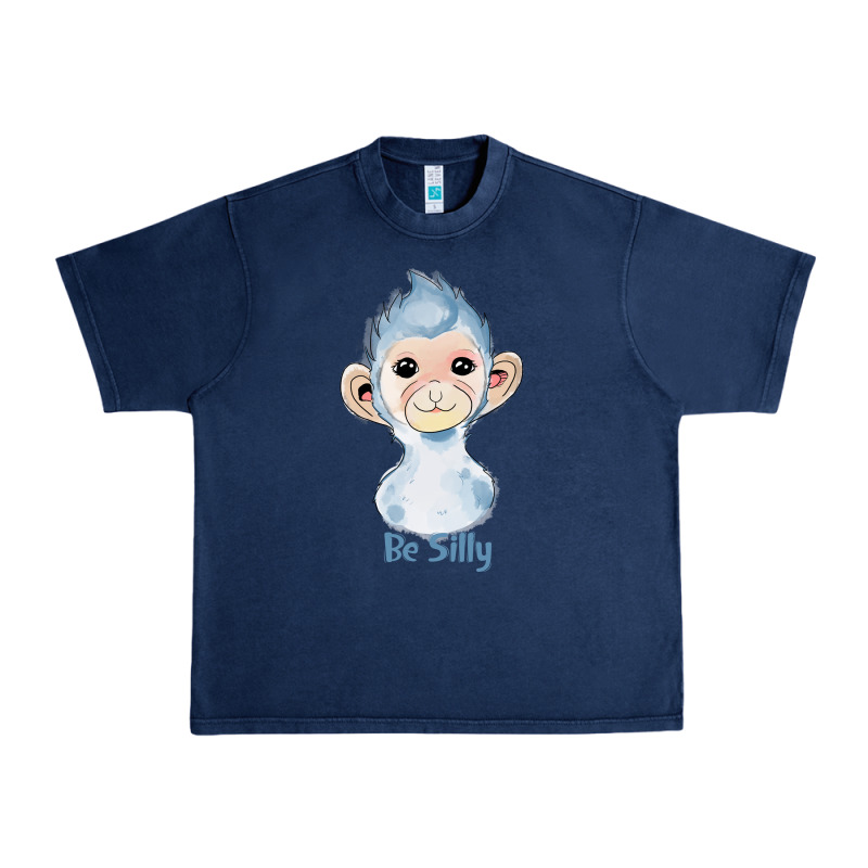 Monkey Cute Animals Urban Heavy Tee by RanaPortraitStore | Teevron