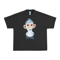 Pigment Black monkey cute animals Urban Heavy Tee - RanaPortraitStore