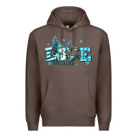Coffee love winter Premium Hoodie - AdoDesignShop